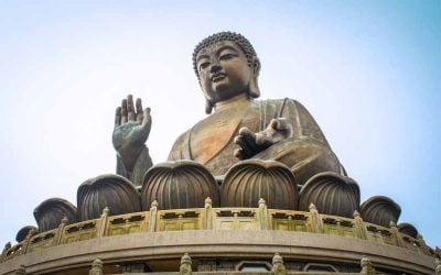 El gigante que esconde la isla de Lantau