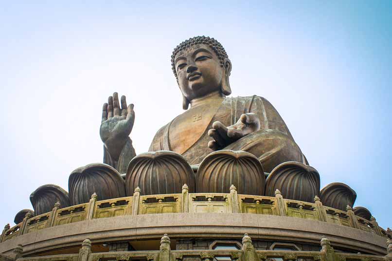 El gigante que esconde la isla de Lantau