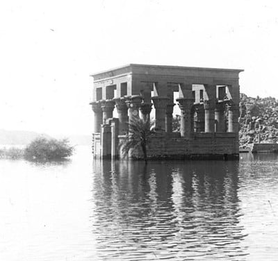 Templo de Filae inundado
