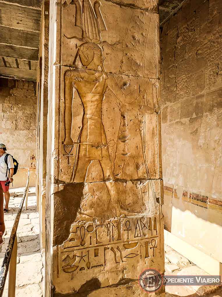 Primer piso del Templo de Hatshepsut