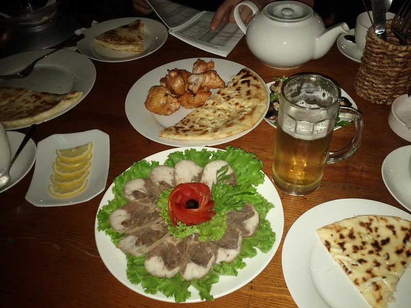 Shelpek, plato típico de Kazajistán