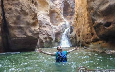 Barranquismo en Wadi Mujib. Adrenalina en Jordania!