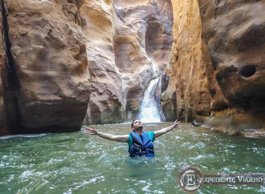 Barranquismo en Wadi Mujib. Adrenalina en Jordania!