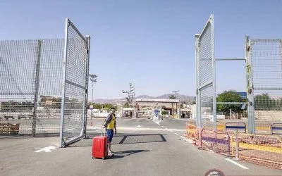 Cruzar la frontera entre Jordania e Israel