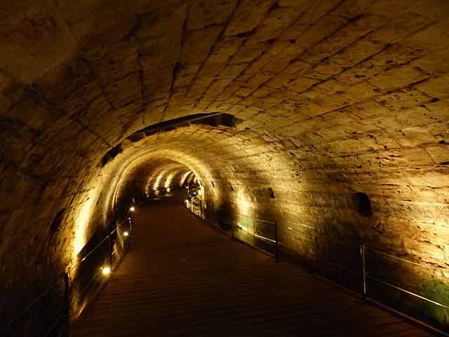Túnel de los Templarios en Acre