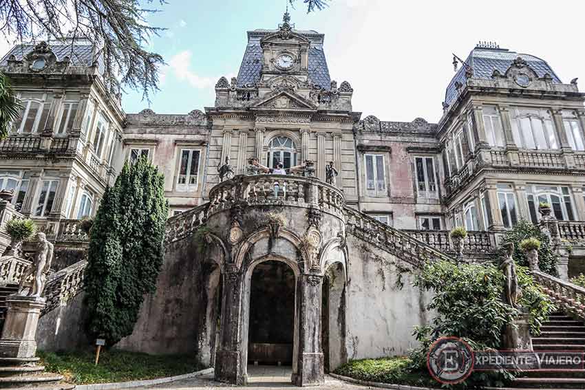 Fachada del Pazo de Lourizán