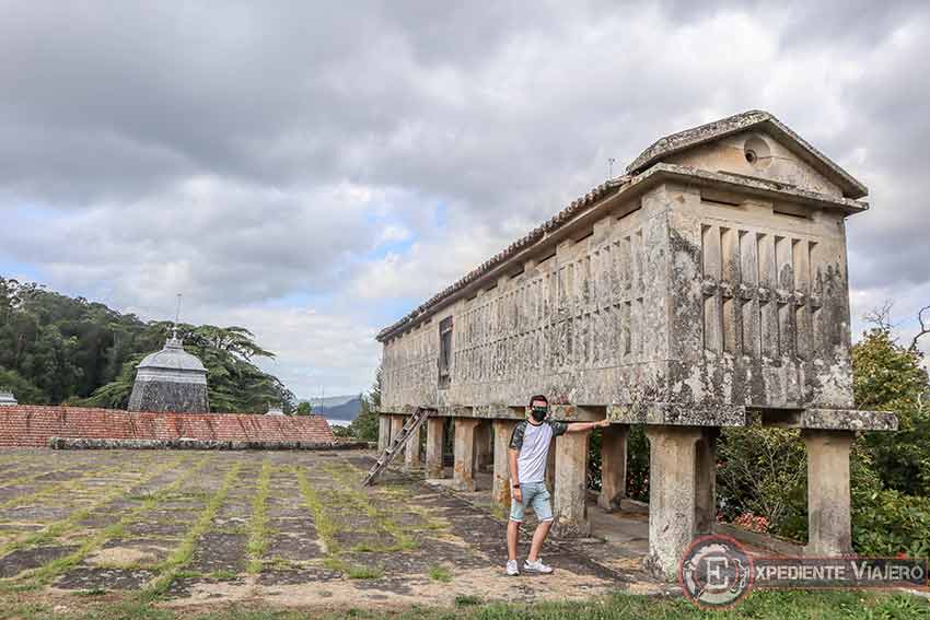 Visitar el Pazo de Lourizán: Hórreo gallego