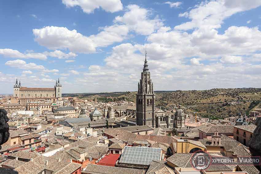 Vistas desde el mirador de la Iglesia de San Ildefonso de Toledo