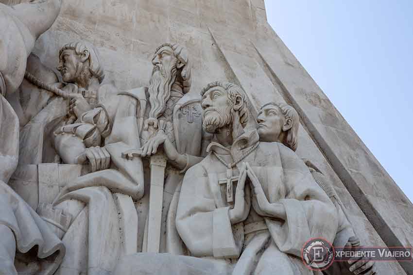Esculturas del Monumento a los Descubrimientos de Belém