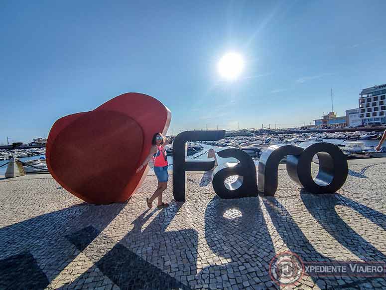 Qué hacer en Faro (Portugal): El puerto y las letras de Faro