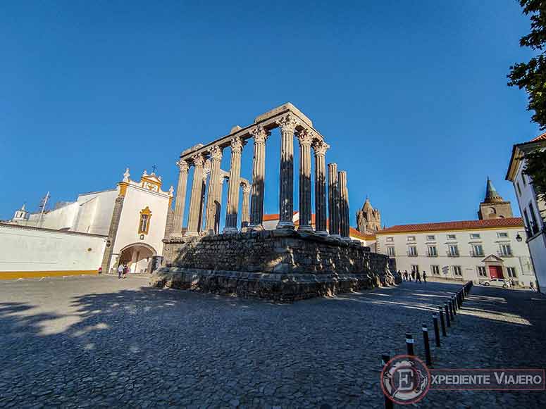 Qué ver en Évora: Templo romano