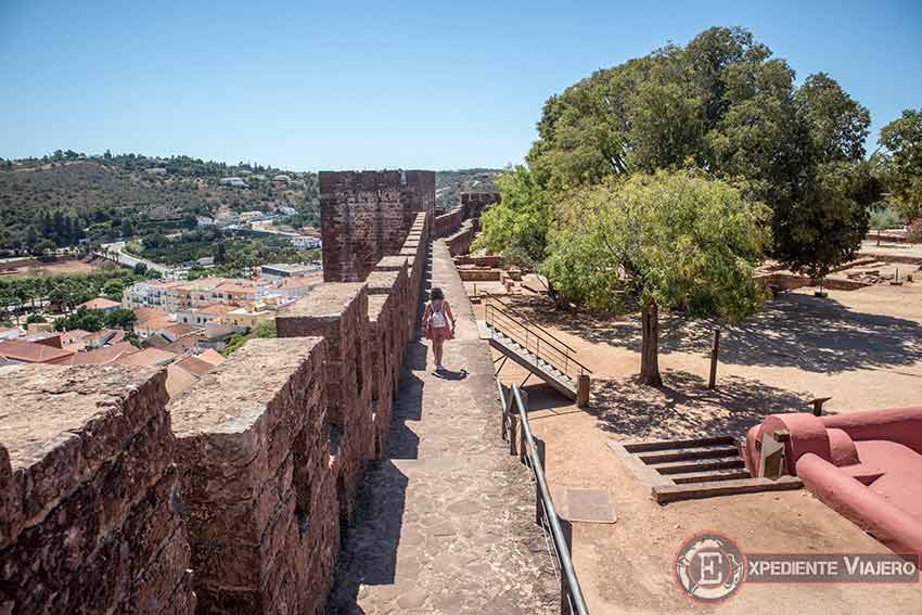 Vistas desde la muralla del Castillo de Silves (Portugal)