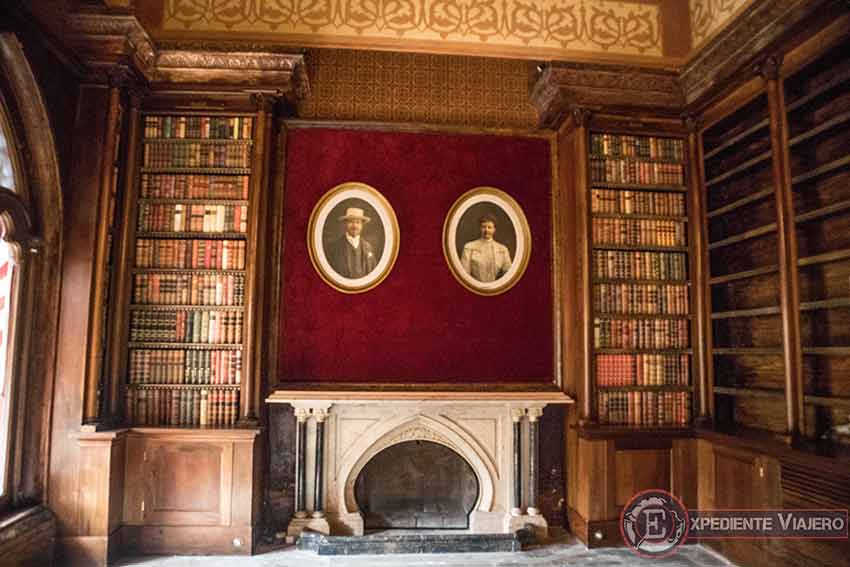 Biblioteca del Palacio de Monserrate en Sintra (Portugal)