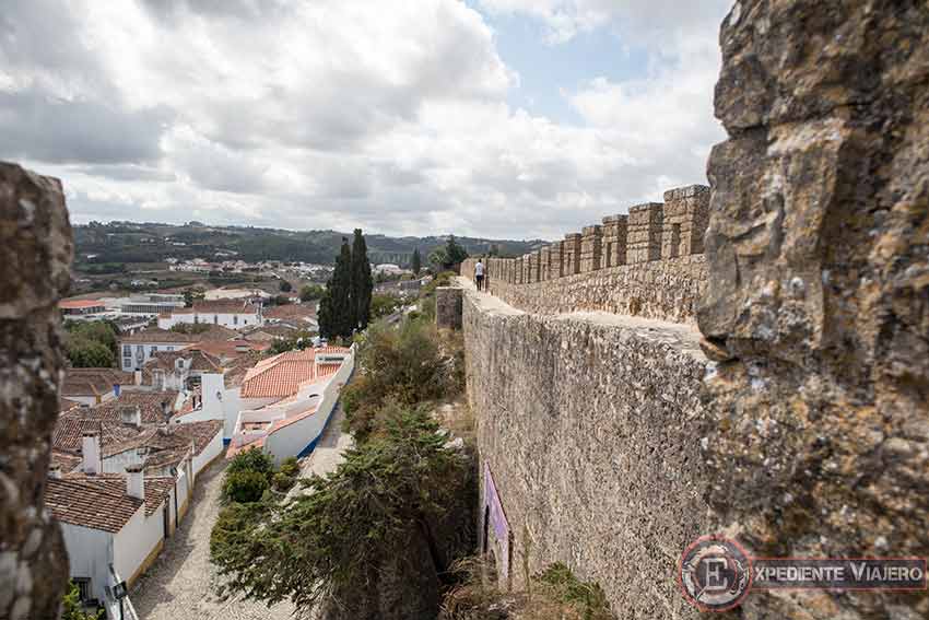 Qué ver en Óbidos: subir a las murallas