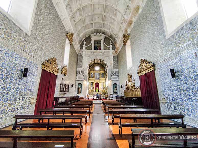 Interior de la Iglesia de la Misericordia de Aveiro