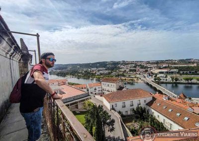 Las mejores vistas de Coimbra desde el Palacio Real de la universidad