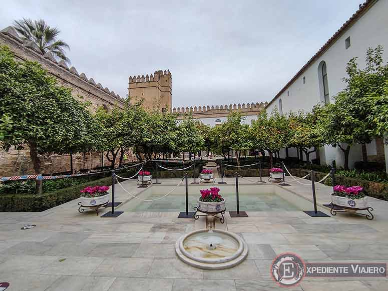 Patio Morisco del Alcázar de los Reyes Cristianos de Córdoba