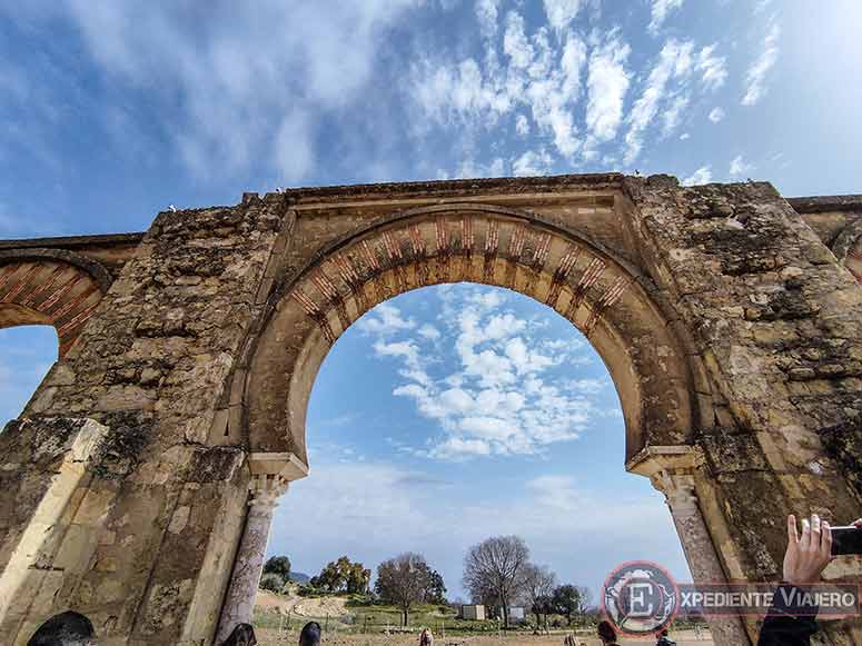 Arco principal del Gran Pórtico de Medina Azahara