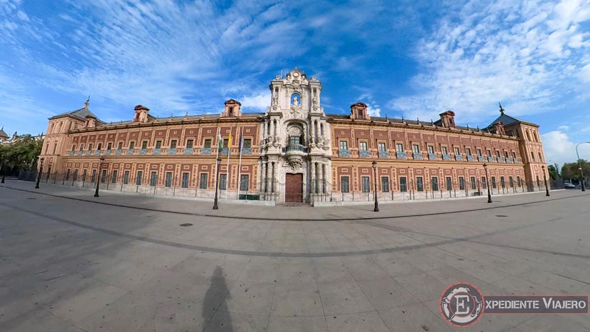 Palacio de San Telmo al visitar Sevilla en 3 días