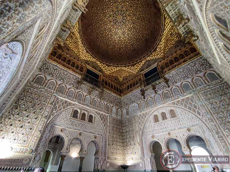 Sala de los Embajadores del Palacio de Don Pedro: una de las cosas que visitar en el Alcázar de Sevilla