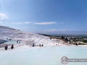 Las piscinas naturales de Turquía más famosas están en Pamukkale!