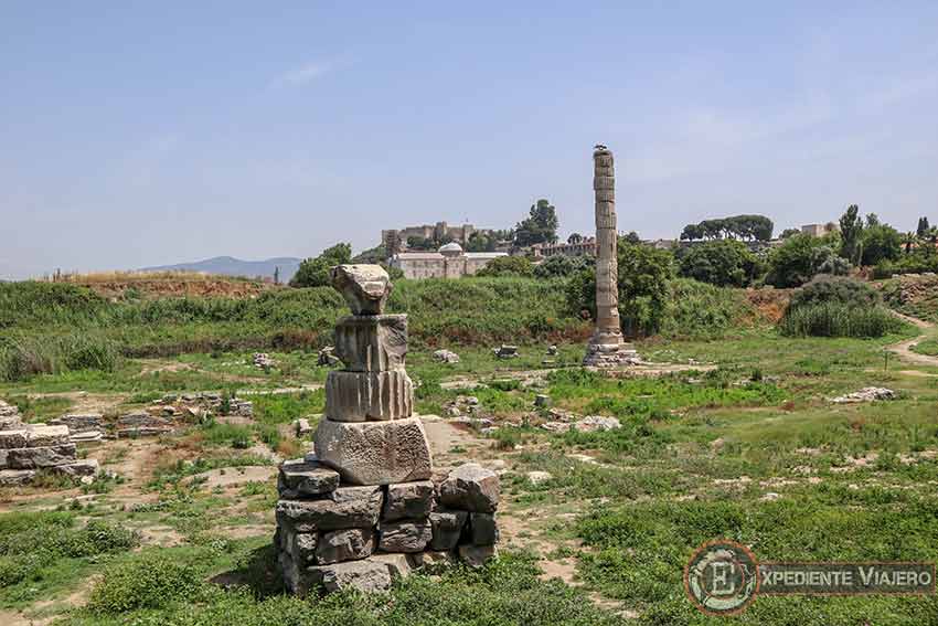El Templo de Artemisa es otra de las cosas que ver en Éfeso