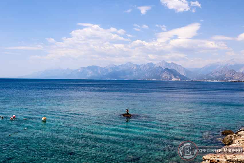 Qué ver en Antalya: el mar desde el puerto
