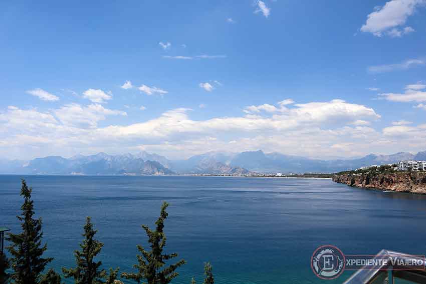 Qué ver en Antalya: mirador del Parque Karaalioglu
