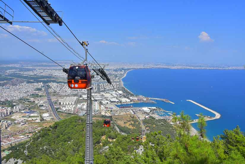 Qué ver en Antalya: el Teleférico Tünektepe
