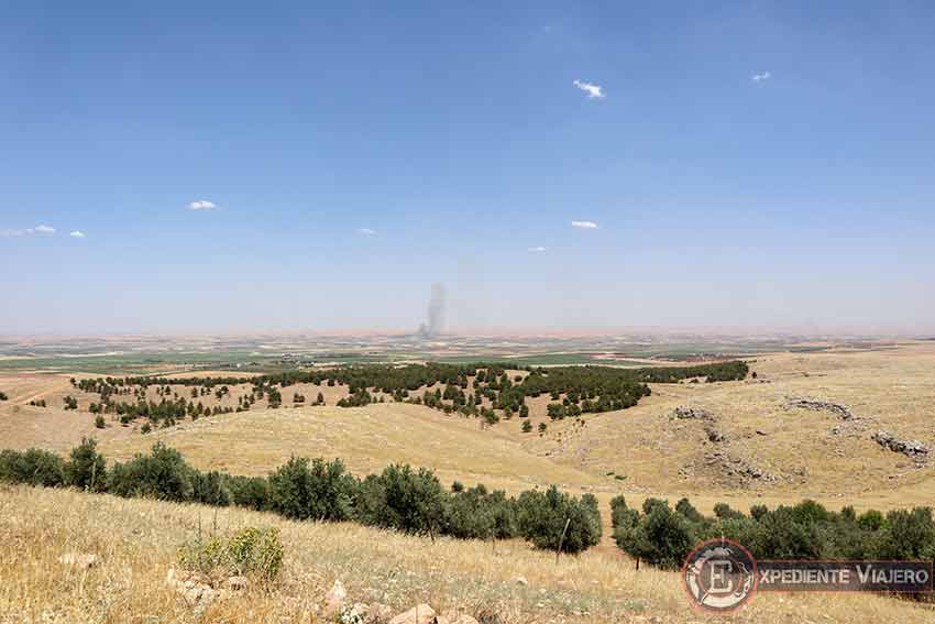 Ver el paisaje al visitar Göbekli Tepe