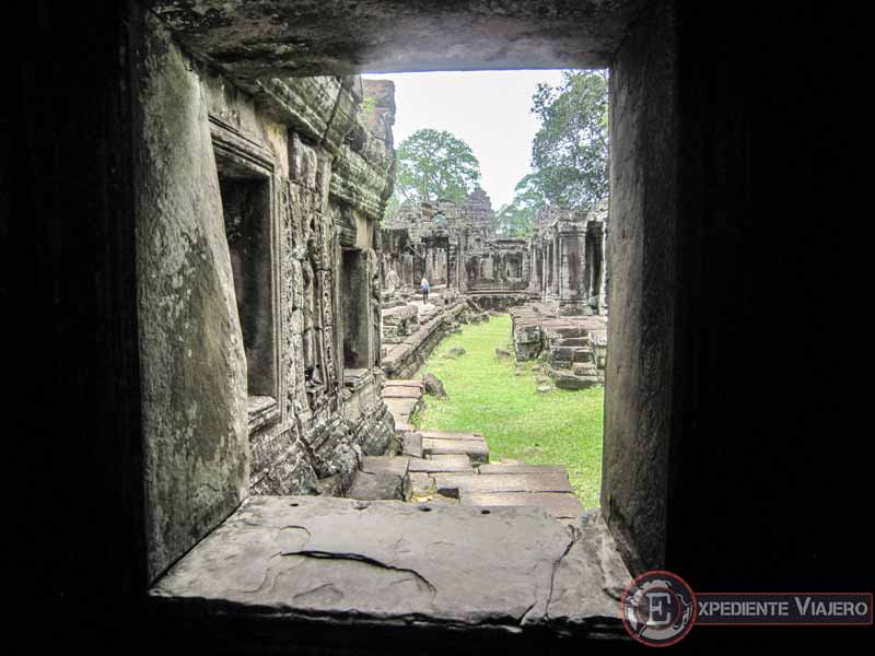 Templos de Angkor: ventana de Banteay Kdei