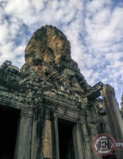 Templos de Angkor: torre del templo de Bayon
