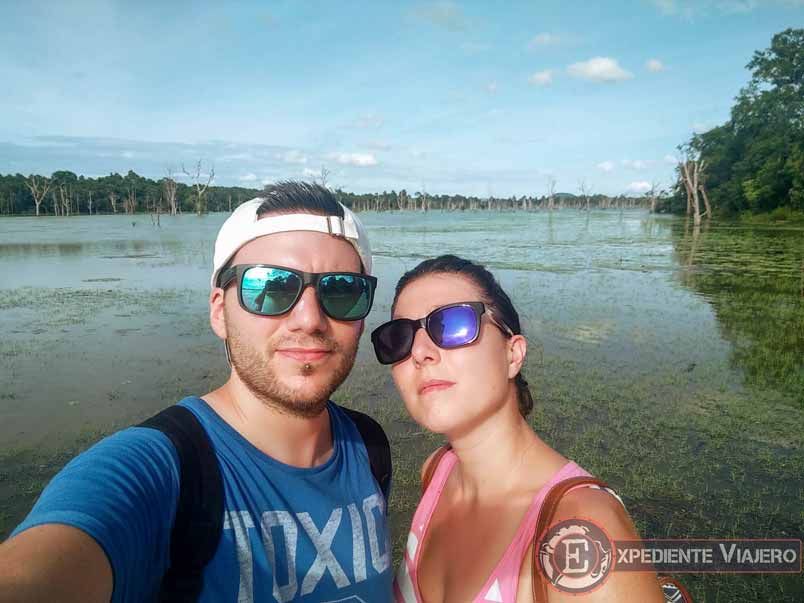 Templos de Angkor: lago del templo Neak Poan