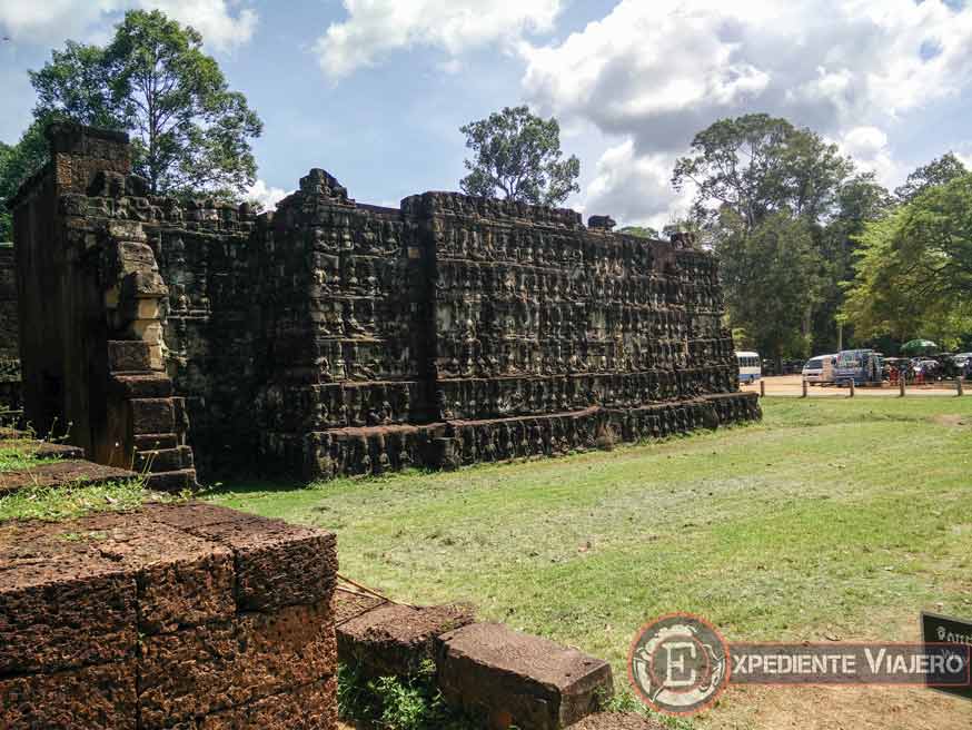 Templos de Angkor: foto de la Terraza de los Elefantes
