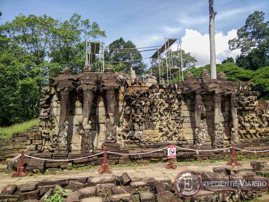 Templos de Angkor: Terraza de los Elefantes