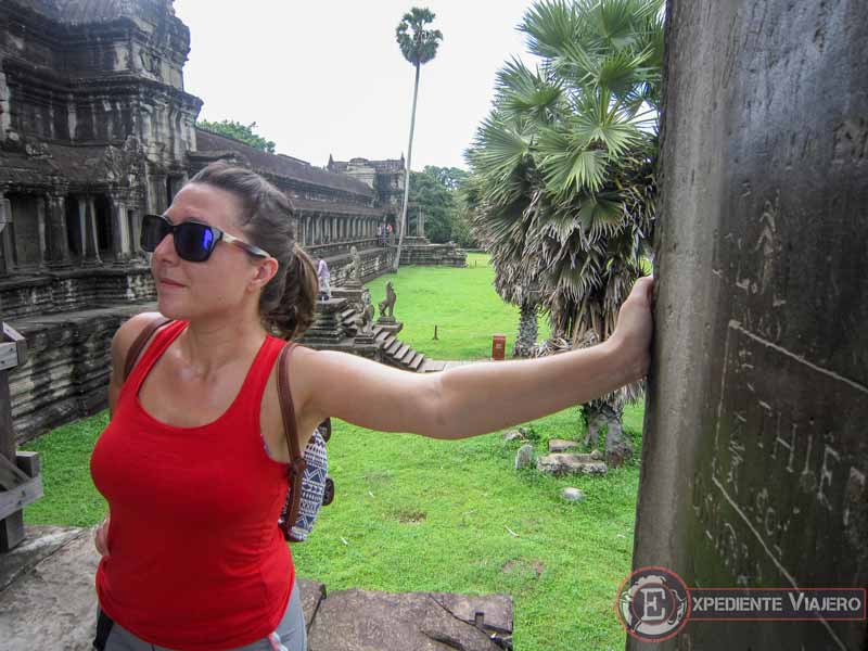 Muros del templo de Angkor Wat