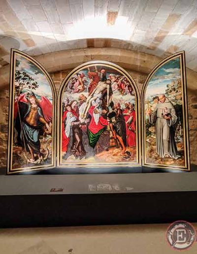 Qué ver en Segovia en dos días: cuadro en la Catedral