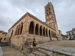Qué ver en Segovia en dos días: Iglesia de San Esteban, muy cerca de la Casa de Antonio Machado