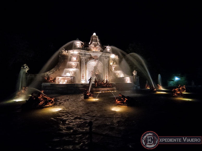 Visita nocturna de las fuentes de La Granja de San Ildefonso