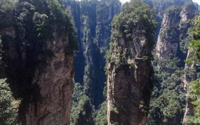 Las montañas de Avatar en China