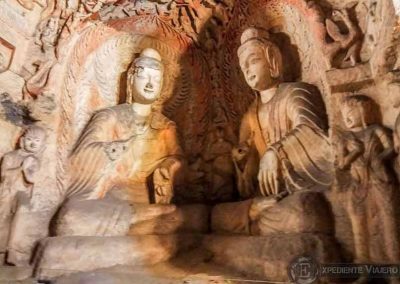 Cueva 6 de las Grutas de Yungang en Datong