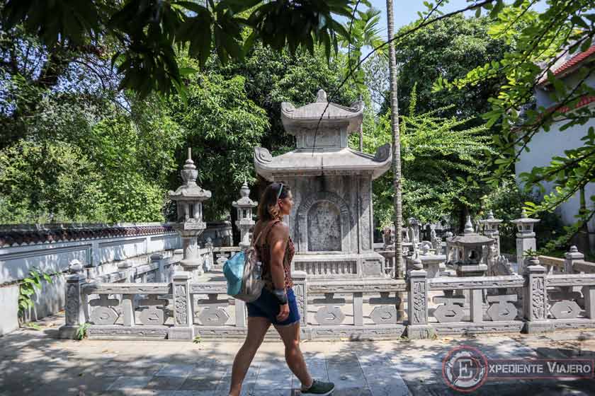 Qué hacer en Tam Coc: jardín del Thai Vi Temple