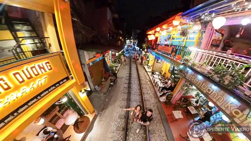 Panorámica de la Calle del Tren, algo que ver en Hanoi en 2 días