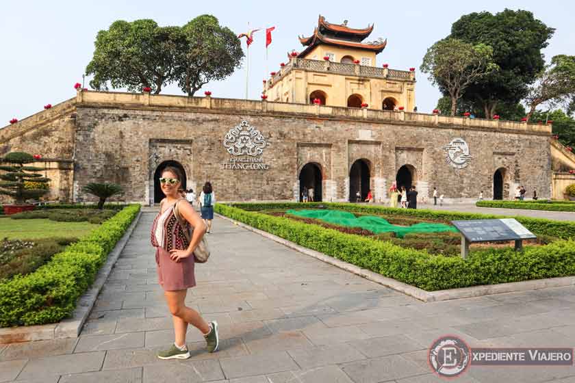 Puerta de la Ciudad Imperial de Thang Long, algo que ver en Hanoi en 2 días