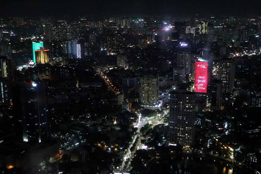 Vistas desde la Lotte Tower, algo que ver en Hanoi en 2 días