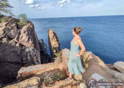 Mirador de Fort Frederick de Trincomalee en Sri Lanka