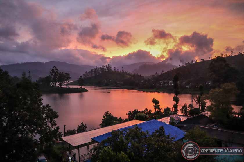 Atardecer en Maskeliya