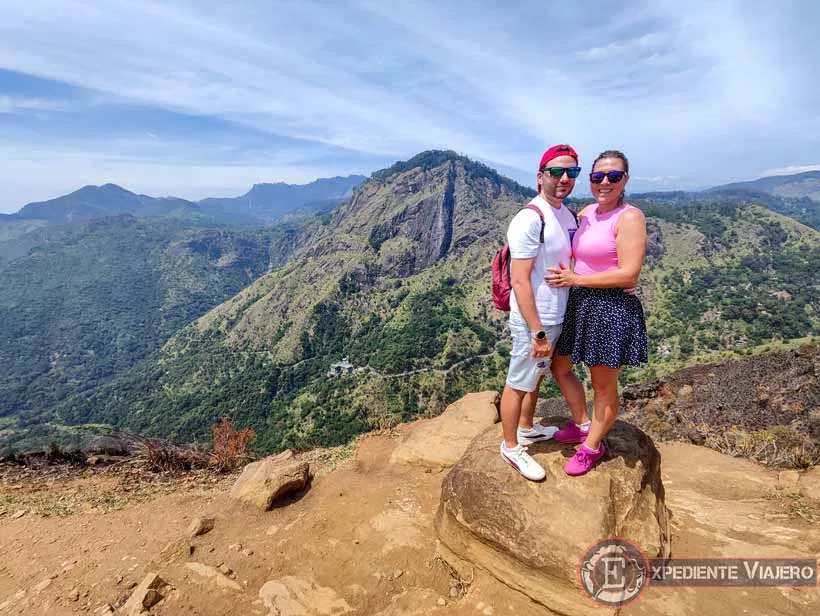 View point de Little Adam´s Peak, algo que ver en Ella (Sri Lanka)