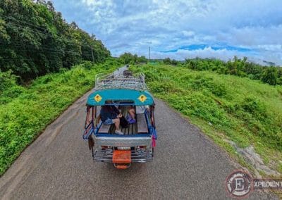Tul tuk para ir a las Kuang Si Falls (Laos) en Luang Prabang