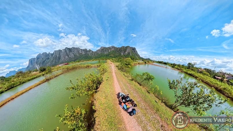 Thakhek Loop y sus paisajes en la ruta en moto